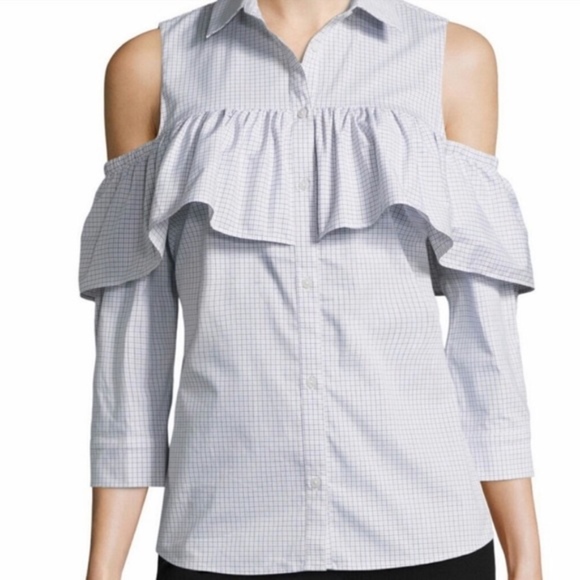 Cold shoulder blouse XL - Picture 4 of 5